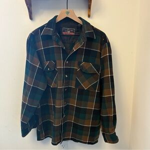 Backpacker Sportswear Plaid Flannel Shirt Men’s Large